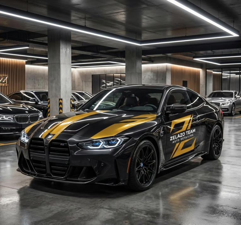 wrapping samochodowy żelazo team