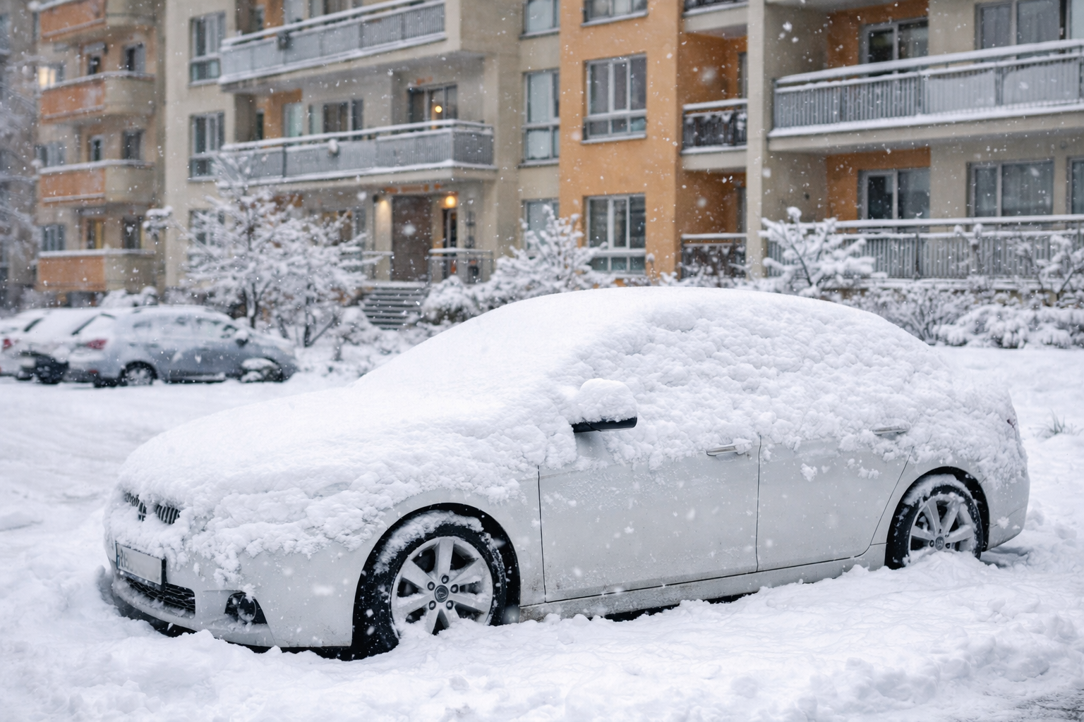 Zimowa pielęgnacja lakieru: Jak bezpiecznie odśnieżać auto z powłoką elastomerową?